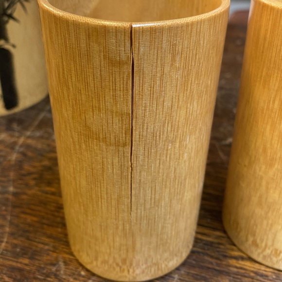 MCM bamboo beverage set - Picture 6 of 10